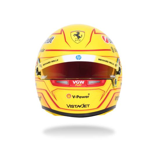 Casco de Lewis Hamilton de la Scuderia Ferrari 2025, escala 1:2