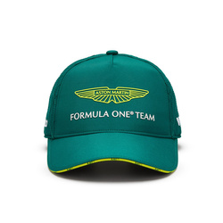 Gorra de béisbol infantil verde Team Aston Martin F1 2024