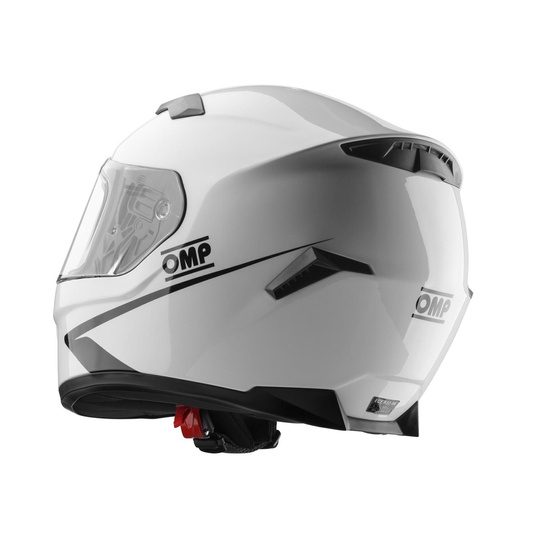 Casco cerrado de carreras OMP CIRCUIT EVO 2 blanco