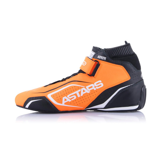 Botas de carreras Alpinestars TECH 1-T V3 naranja-negro (FIA)