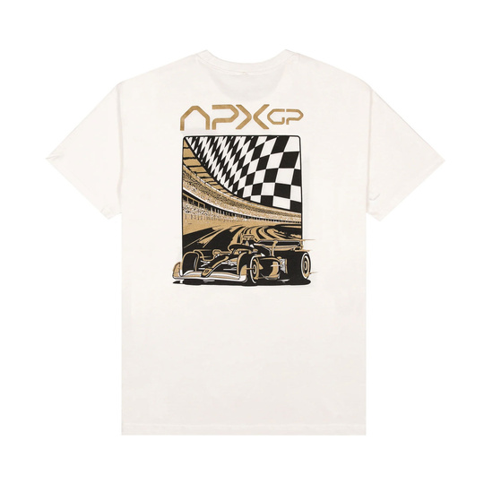 Camiseta de hombre Race Ready Apex GP 2025 crema