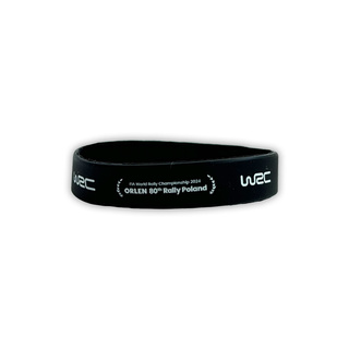 Pulsera de silicona Sparco LOGO negro