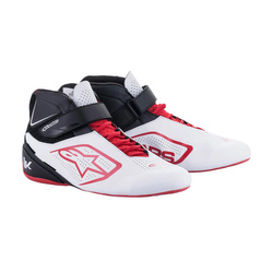 Botas Alpinestars TECH 1-K V2 Blanco-Rojo