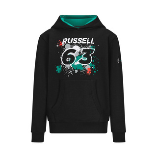 Sudadera con capucha para ninos George 63 Mercedes AMG F1 
