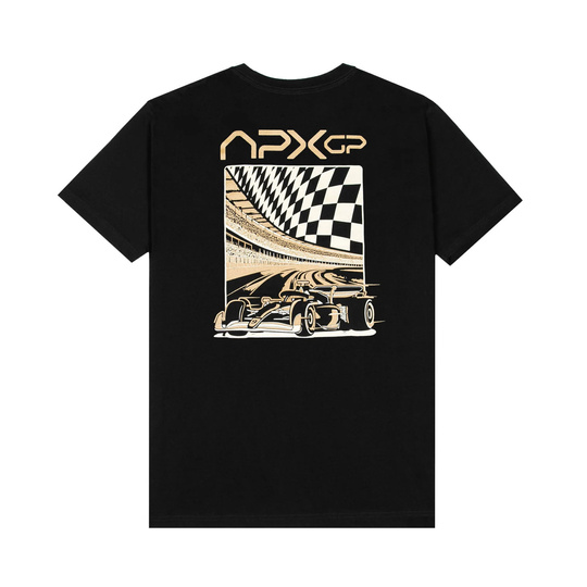 Camiseta de hombre Race Ready Apex GP 2025 negro