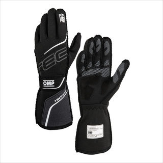 Guantes de carreras OMP TECNICA negro (homologación FIA)