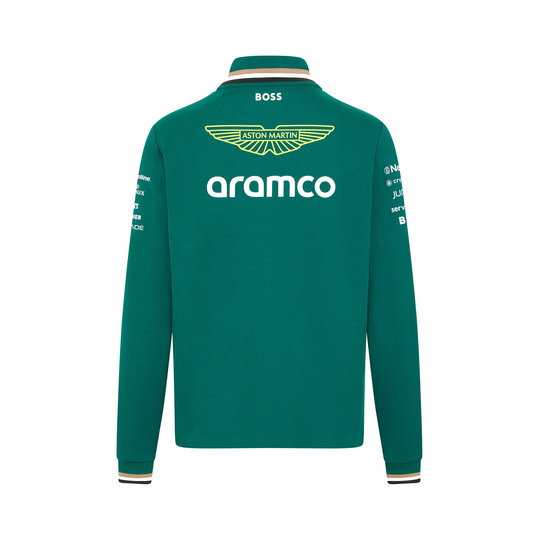 Sudadera Team con cremallera de 1/4 para hombre Aston Martin F1