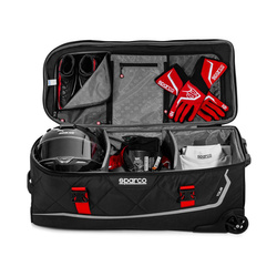 Bolsa de viaje con ruedas TOUR Sparco negro