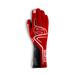 Guantes de carreras Sparco LAP MY22 rojo (homologación FIA)