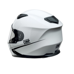 Casco cerrado de carreras OMP CIRCUIT EVO blanco