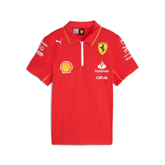 Polo infantil Team Ferrari F1 2024 rojo