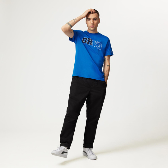 Camiseta de hombre George Russell Logo Blue Mercedes AMG F1 