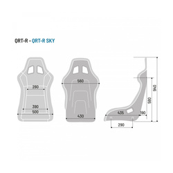 Asiento Sparco QRT - R SKY MY19 (homologación FIA)