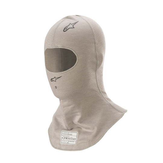 Pasamontañas de carreras Alpinestars RACE V3 gris (FIA)
