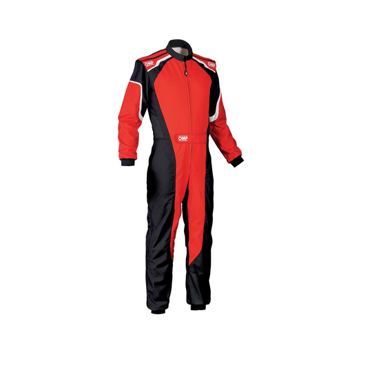 Traje de carreras OMP KS-3 MY19 rojo (homologación CIK FIA)