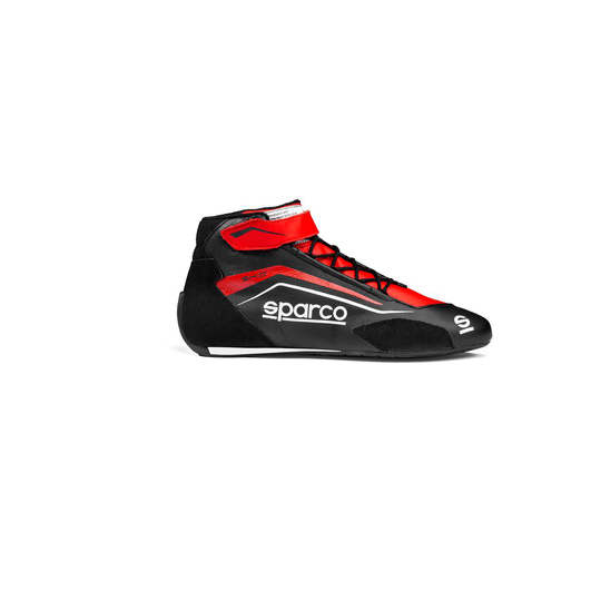 Botas de carreras Sparco SKID MY25 negro-rojo (FIA)