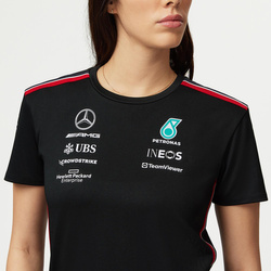 Camiseta de mujer Team Black Mercedes AMG F1 