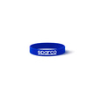 Pulsera de silicona Sparco LOGO azul