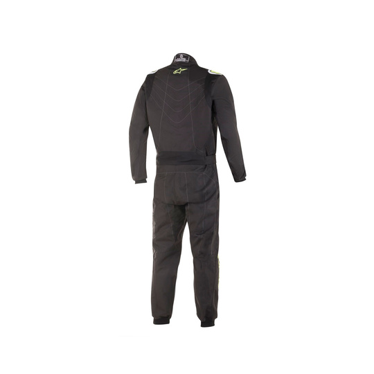 Traje de karting Alpinestars KMX-9 V3 8877-2022 negro-amarillo (FIA)