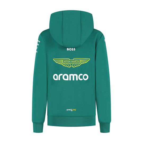 Sudadera con capucha Team Aston Martin F1 2025 para niños