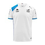 Camiseta del equipo Fan Team white Alpine Racing F1