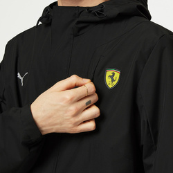 Chaqueta de hombre impermeable Rain Black Ferrari F1 2024