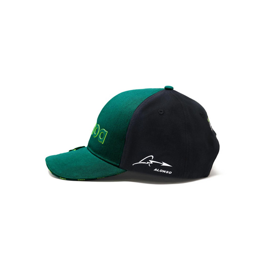 Gorra de béisbol Alonso Kimoa Aston Martin F1 verde