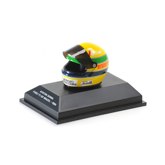 Colección Ayrton Senna, casco a escala 1:8, temporada 1984
