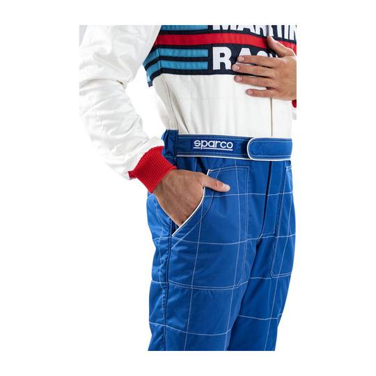 Traje de carreras Sparco COMPETITION MARTINI RACING azul (FIA)