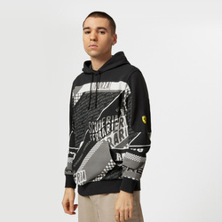 Sudadera Hoodie Graphic Black Ferrari F1 para hombre