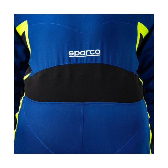Traje de carreras de niños Sparco KERB MY20 gris-amarillo (CIK-FIA)