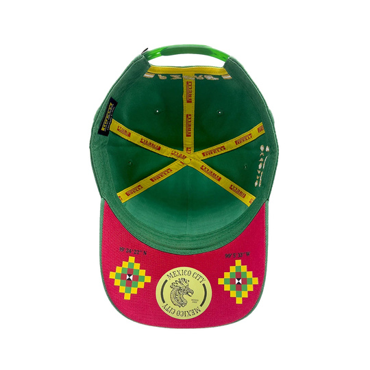 Gorra de béisbol Pirelli Podium Mexico 2025 para hombre