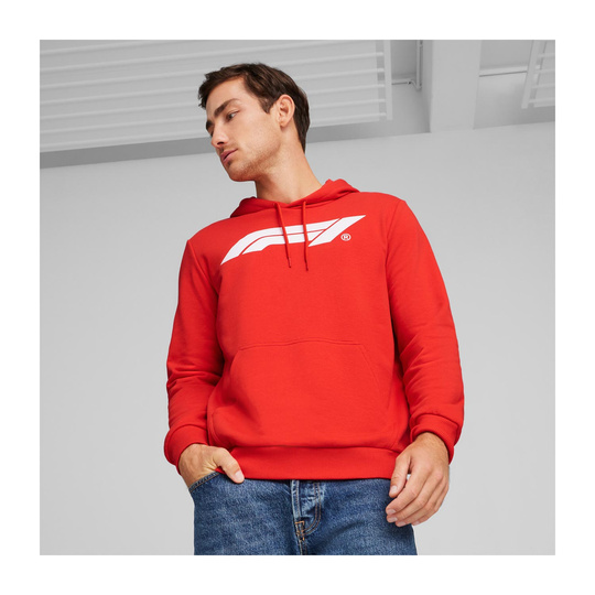 Sudadera hombre Logo Fórmula 1 roja 2025