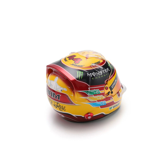 Casco de Lewis Hamilton de la Mercedes AMG Petronas para el Mexico, escala 1:5