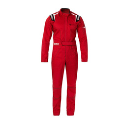 Traje de mecánico Sparco MS-4 rojo