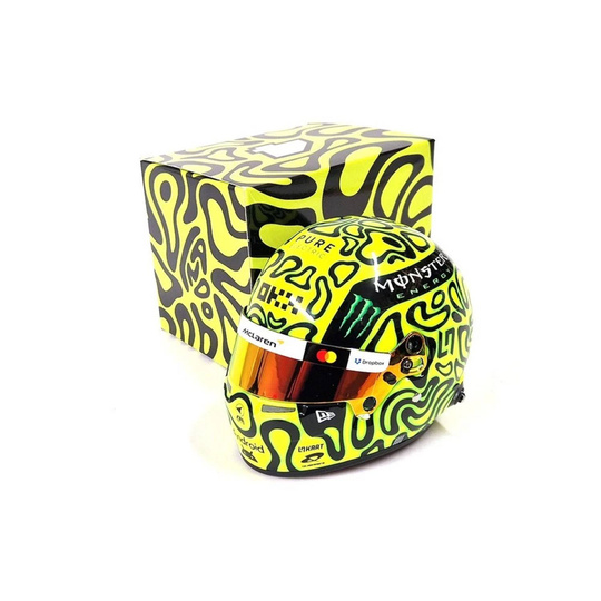 Casco de Lando Norris de la McLaren F1 2025, escala 1:2