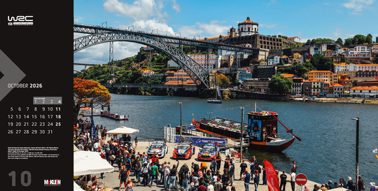  El calendario de pared 2026 McKlein The Wider View