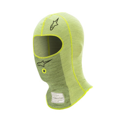 Pasamontañas de carreras Alpinestars ZX EVO V2 amarillo (FIA)