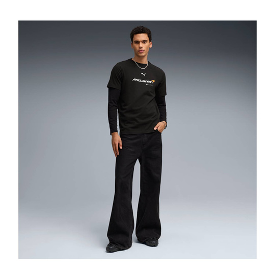 Camiseta de hombre Large Logo McLaren F1 2026 negro