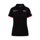 Polo de mujer Team negra Porsche Motorsport 2024