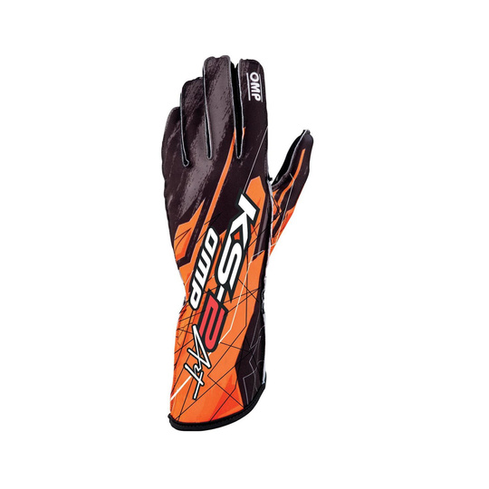 Guantes de karting OMP KS-2 ART naranja