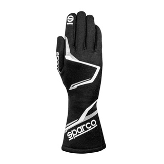 Guantes de carreras Sparco LAND+ MY25 negro (FIA)