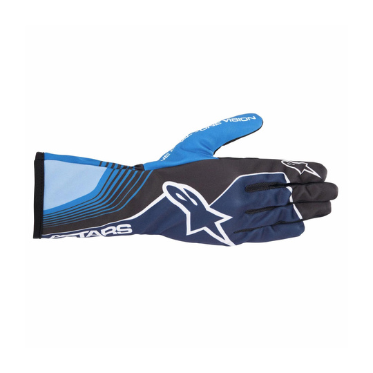 Guantes de karting Alpinestars TECH-1 K RACE V2 FUTURE azul marino