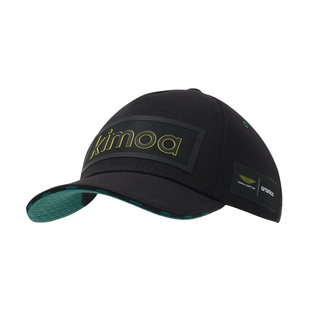 Gorra de béisbol Patch Alonso Kimoa Aston Martin F1 2024 negro