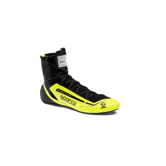 Botas de carreras Sparco X-LIGHT+ negro-amarillo (FIA)