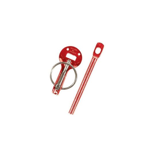 Hebillas cólicas de aluminio Sparco  rojo