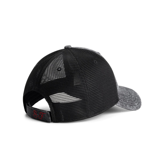 Gorra de béisbol de hombre Trucker Black Ferrari F1 2025