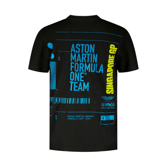 Camiseta hombre Singapore Aston Martin F1 2025
