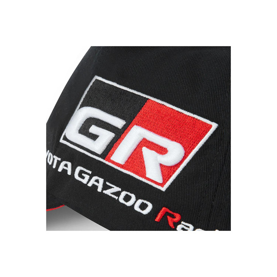 Gorra de béisbol Side Logo Toyota Gazoo Racing negro