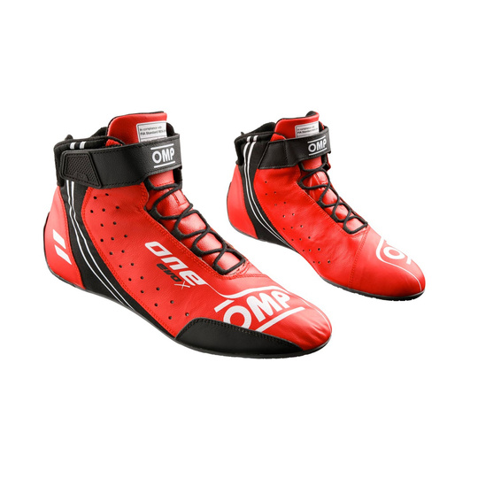 Botines OMP ONE EVO X MY24 rojo (FIA)